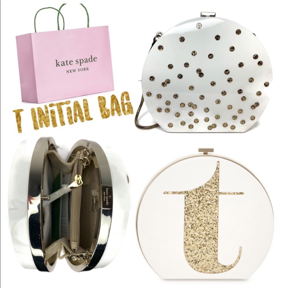 Kate Spade Evening Belles Initial T Wedding Bag